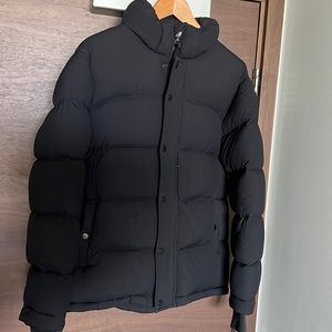 Aritzia Super Puff Jacket with Detachable Hood.